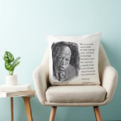 ジョンルイス&引用文ビューティフルポートレート クッション (椅子)