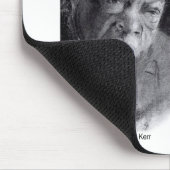 ジョンルイス&引用文ビューティフルポートレート マウスパッド (コーナー)