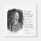 ジョンルイス&引用文ビューティフルポートレート マグネット (正面)