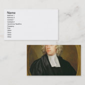 ジョンロイド、St. MildredのBroad Streetの牧師補、 名刺 (正面/裏面)