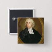 ジョンロイド、St. MildredのBroad Streetの牧師補、 缶バッジ (正面&裏面)