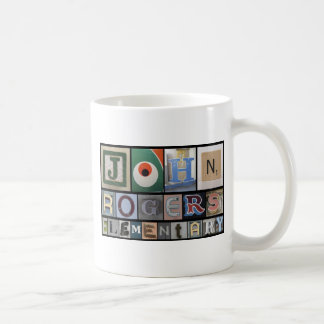 ジョンロジャースの白のマグ コーヒーマグカップ