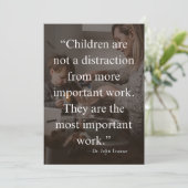 ジョン博士トレーナー感動的引用文、母性 (スタンド正面)