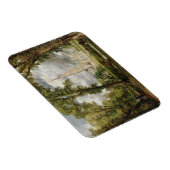 ジョン巡査 |からサリスベリー大聖堂を見る マグネット (右側)