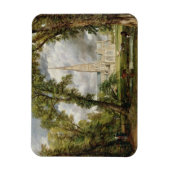 ジョン巡査 |からサリスベリー大聖堂を見る マグネット (縦)