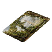 ジョン巡査 |からサリスベリー大聖堂を見る マグネット (左側)