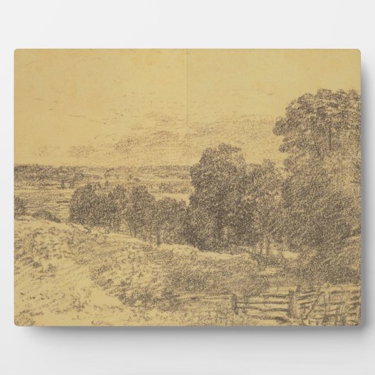 ジョン巡査 |の入り口の絵画スケッチ フォトプラーク (正面)