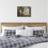 ジョン巡査 |ビシュのソールズベリー大聖堂 キャンバスプリント (インサイチュ (寝室))