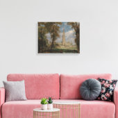 ジョン巡査 |ビシュのソールズベリー大聖堂 キャンバスプリント (インサイチュ (リビング))