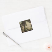 ジョン巡査 |ビシュのソールズベリー大聖堂 スクエアシール (封筒)