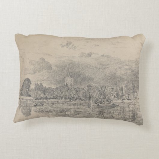 ジョン巡査 – フラム教会 アクセントクッション (裏面)