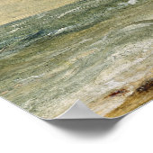 ジョン巡査 |ホーフビーチ, c.1824 (紙上の油) ポスター (角)