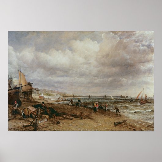 ジョン巡査 マリンパレードと古いチェーンピア ポスター (正面)