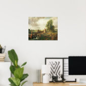 ジョン巡査 |ロックを通過するボート ポスター (ホームオフィス)