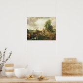 ジョン巡査 |ロックを通過するボート ポスター (キッチン)