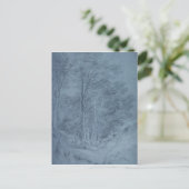 ジョン巡査 |灰その他の木の勉強 ポストカード (スタンド正面)