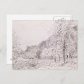 ジョン巡査 | Arundel Mill and Castle, 1835 (dr ポストカード (正面/裏面)