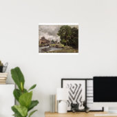 ジョン巡査 | Dedham Lock and Mill ポスター (ホームオフィス)