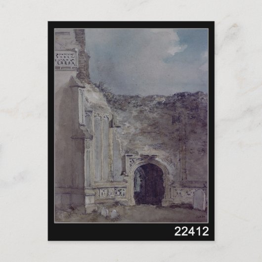 ジョン巡査 | East Bergholt Church ポストカード (正面)