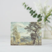 ジョン巡査 | Landscape with Trees and a Distan ポストカード (スタンド正面)