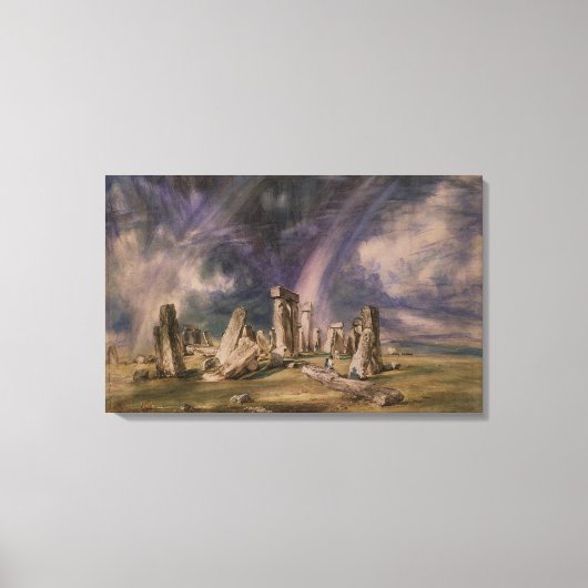 ジョン巡査 | Stonehenge, 1835 キャンバスプリント (正面)