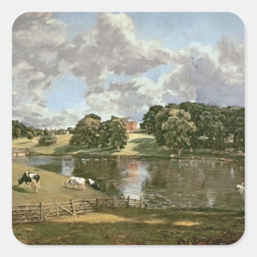ジョン巡査 | Wivenhoe Park, Essex, 1816 スクエアシール (正面)