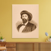 ジョン狩りモーガン キャンバスプリント (インサイチュ (リビング))