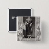 ジョン王 缶バッジ (正面&裏面)