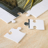 ジョン素晴らし・ジェームズ・オードボン・ブルー・ヘロン ジグソーパズル (側面)