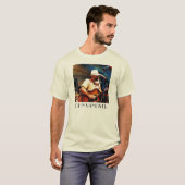 ジョン絵画・バンダイバー Tシャツ (正面フル)
