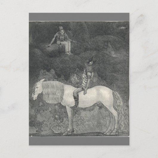 ジョン話ボーアーによるThokkとのSvipdag ポストカード (正面)