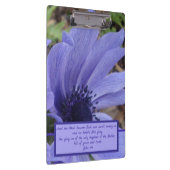 ジョン1のクローズアップのケシのアネモネのクリップボード クリップボード (右)