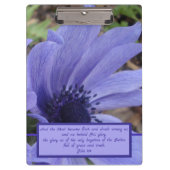 ジョン1のクローズアップのケシのアネモネのクリップボード クリップボード (正面)