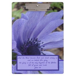 ジョン1のクローズアップのケシのアネモネのクリップボード クリップボード