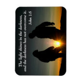 ジョン1時5分、光は暗闇で輝く マグネット (縦)