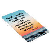 ジョン11:25-26 マグネット (右側)