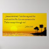 ジョン14 : 6 ポスター (正面)