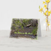 ジョン16:33勇気付けられるカード カード (黄色い花)