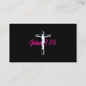 ジョン3 16イエスクロス 名刺 (正面)