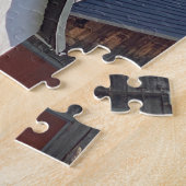 ジョン3:16カスタム文字 | スイスアルプスオリジナル写真 ジグソーパズル (側面)