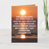 ジョン3 16 カード (正面)