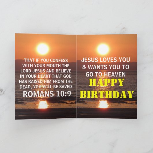 ジョン3 16 カード (内部)