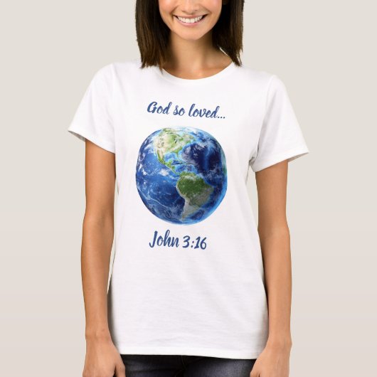 ジョン3:16 Tシャツ (正面)