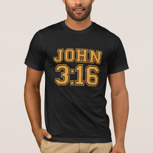 ジョン3: 16 Tシャツ (正面)