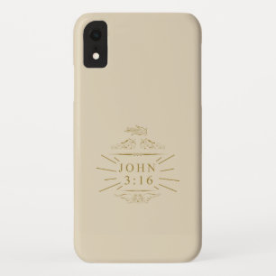 ジョン3v16の聖書の詩 iPhone XRケース