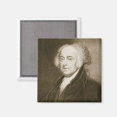 ジョン・アダムス州第2代社長統一された マグネット (正面/裏面)