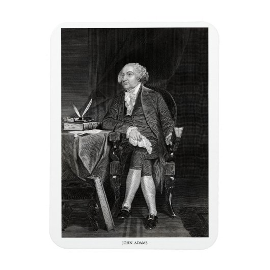 ジョン・アダムス マグネット (縦)