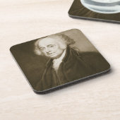 、ジョン・アダムズ第2米国大統領の コースター (左側)