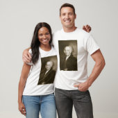 、ジョン・アダムズ第2米国大統領の Tシャツ (ユニセックス)