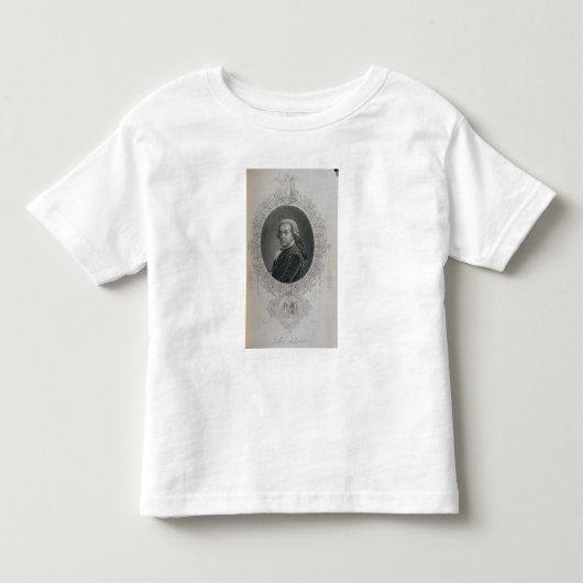 ジョン・アダムズ トドラーTシャツ (正面)